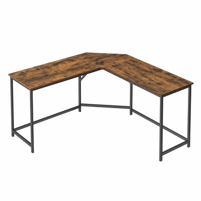 Bureau d'angle style industriel