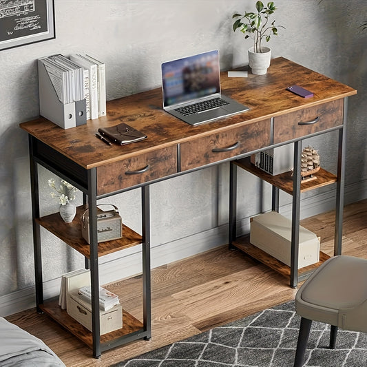 Bureau en bois rustique