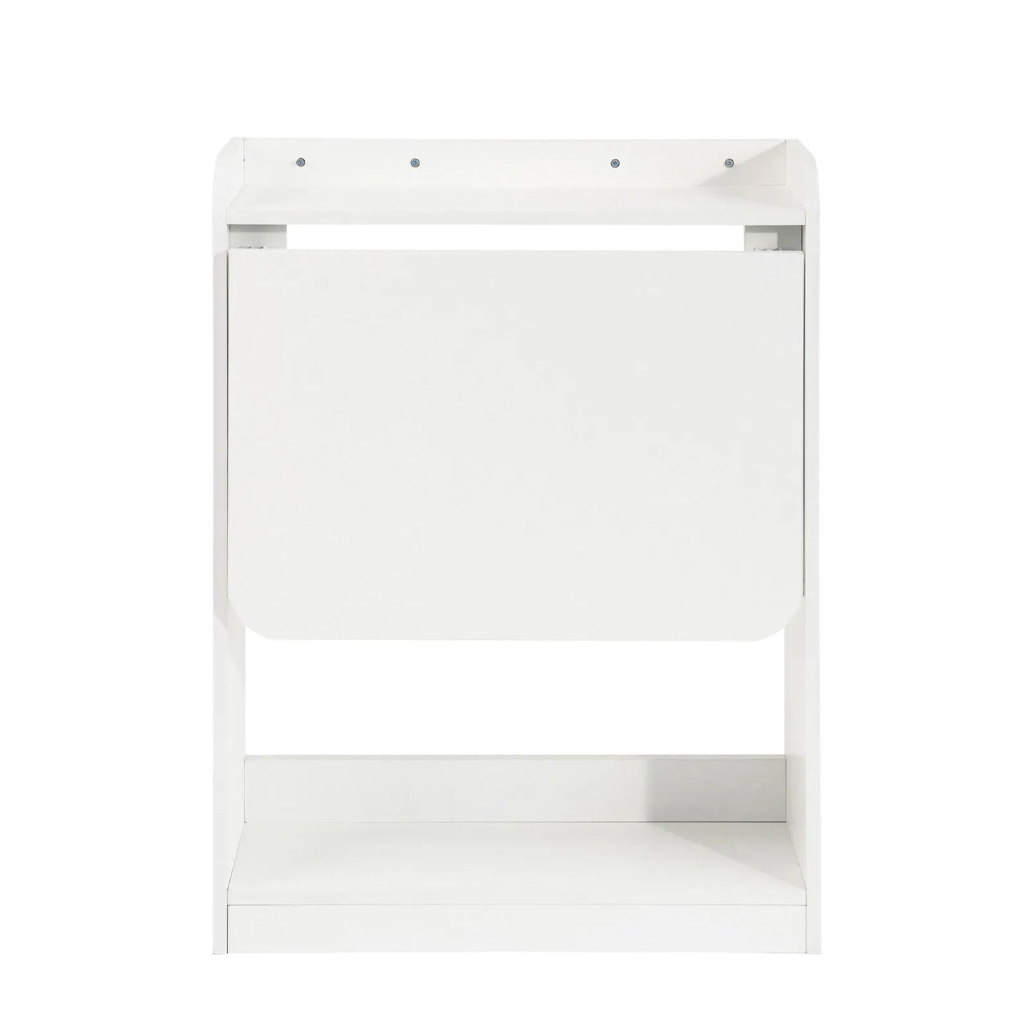 Bureau pliable petit espace avec étagère