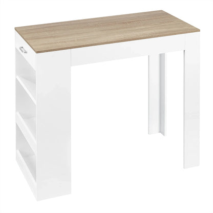 Table haute bois 2 personnes