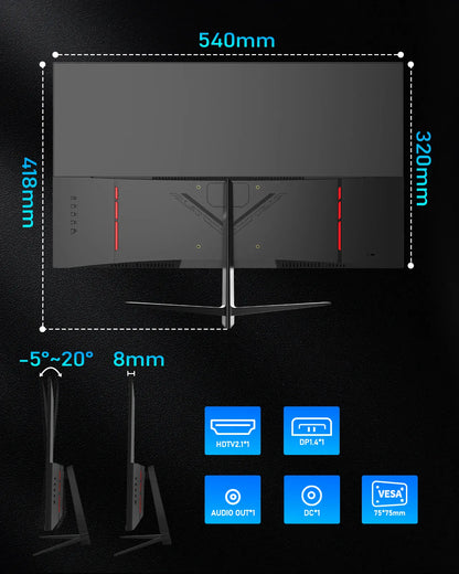 Écran PC 24 pouces 180Hz Full HD HDR G-Sync