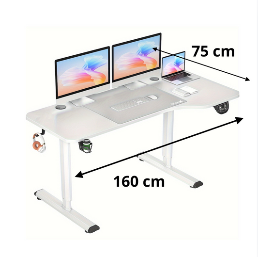 Bureau reglable en hauteur electriquement