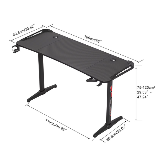 Bureau gamer electrique