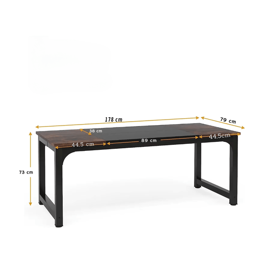 Bureau bois 180 cm