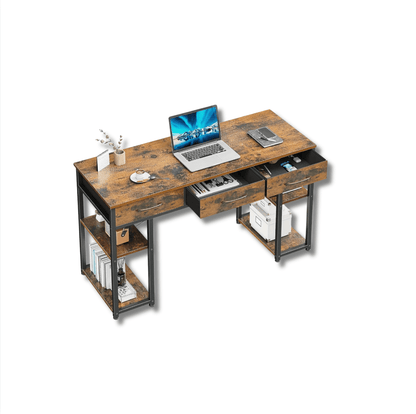 Bureau en bois rustique