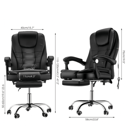 Chaise de bureau massante
