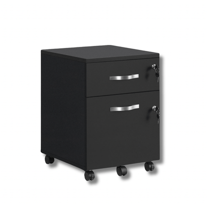 Caisson bureau avec serrure