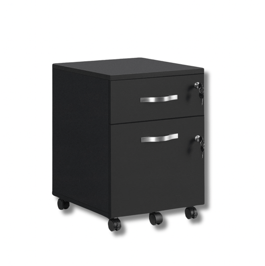 Caisson bureau avec serrure