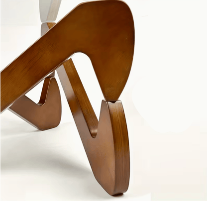 Table basse design en verre trempé