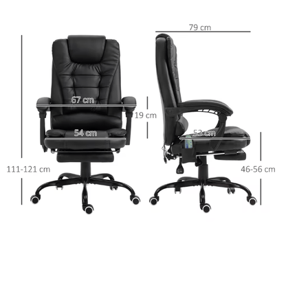 Chaise de bureau massante