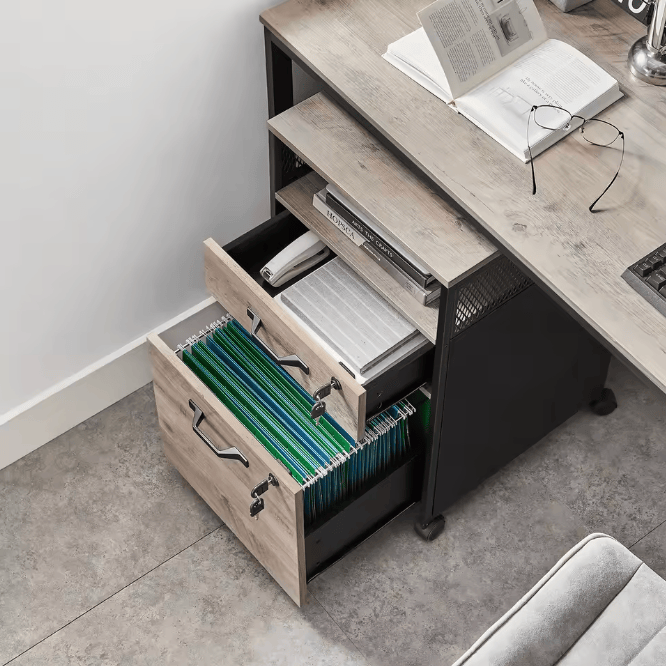 Caisson bois pour bureau