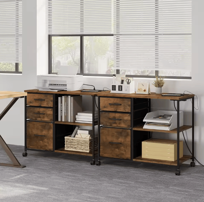 Meuble a roulette bureau imprimante