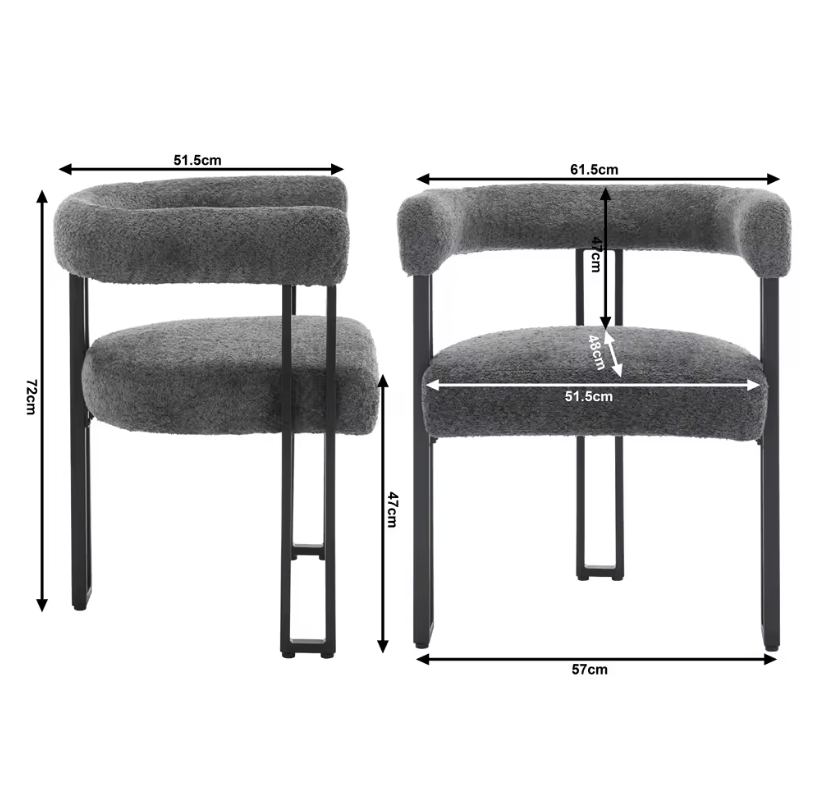 Chaise de bureau espace détente | SET 2 PIÈCES