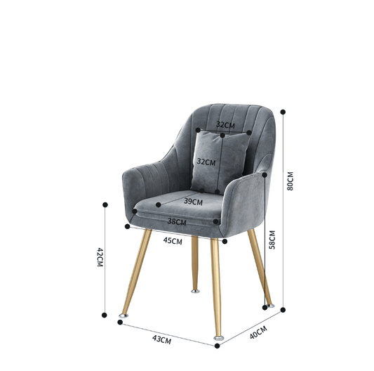 Chaise de réunion Nordique chic