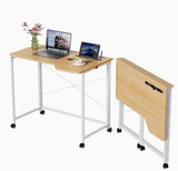 Bureau pliable petit espace 90 cm