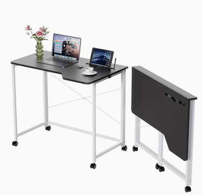 Bureau pliable petit espace 90 cm
