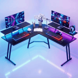 Bureau gamer angle 130 x 130 cm