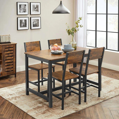 Chaise style rustique | SET DE 2 PIÈCES