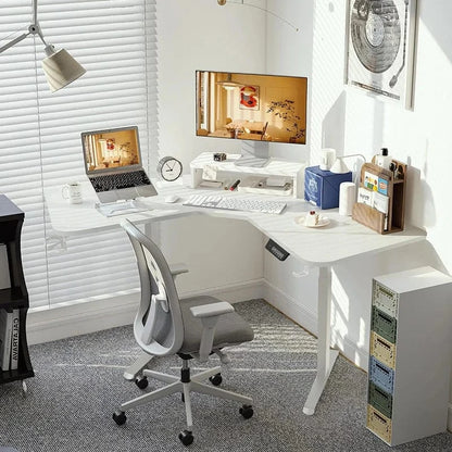 Bureau d'angle électrique