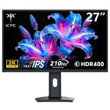 Écran PC pro 27 pouces 2K QHD 210Hz IPS