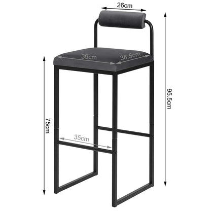 Chaise table haute design | SET 2 PIÈCES