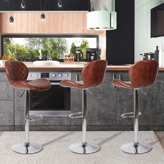 Chaise haute bureau design prestige | SET 2 PIÈCES