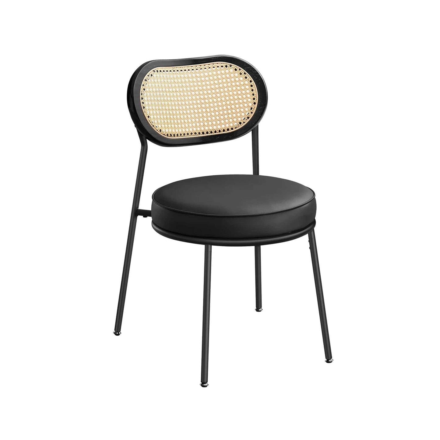 Chaise avec un dossier en cannage | SET DE 2 PIÈCES