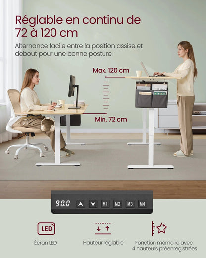 Bureau ajustable électrique