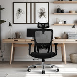 Chaise de bureau ergonomique en maille