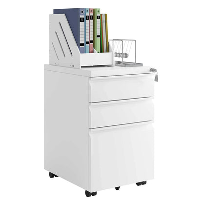 Caisson 3 tiroirs blanc