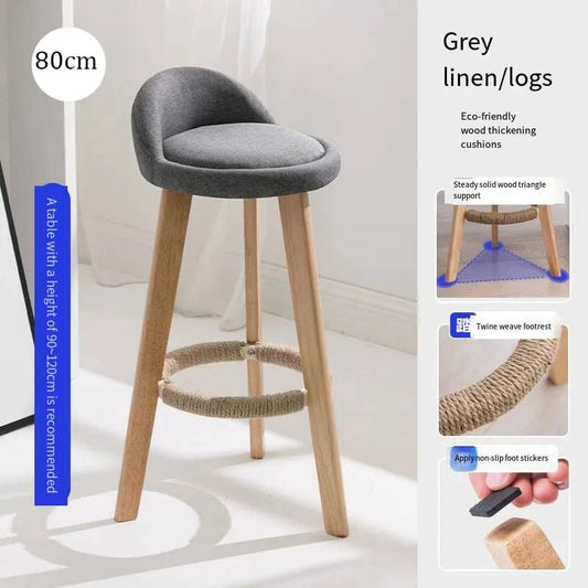 Chaise haute bureau style Scandinave