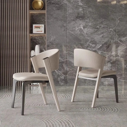 Chaise de réunion cuir véritable