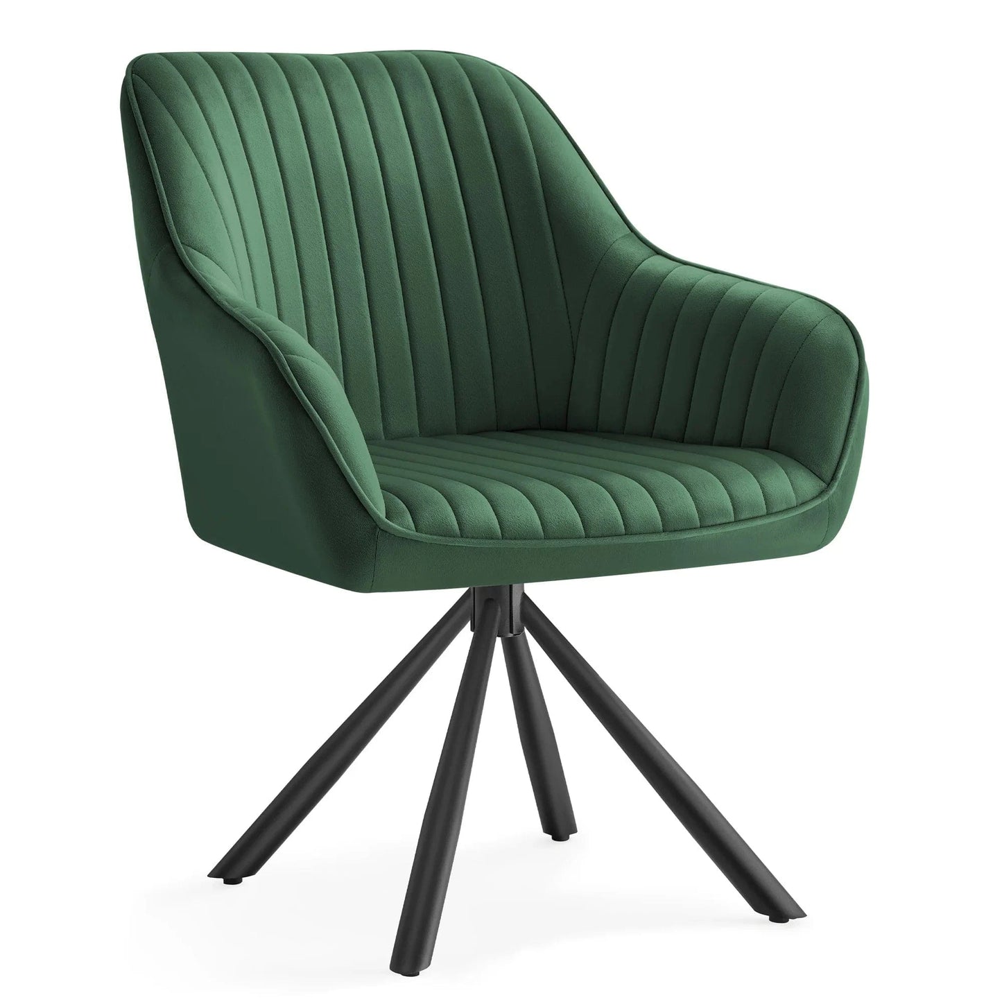 Siège de réunion à pivot en velours