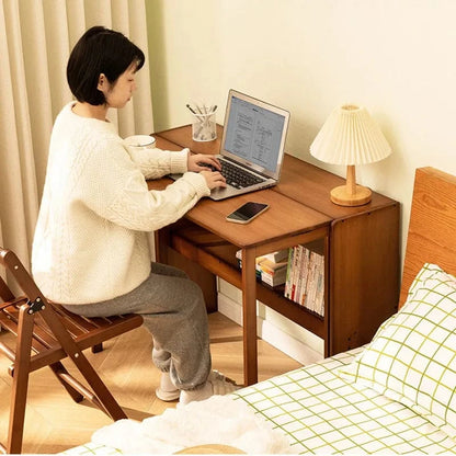 Bureau pliable en bois