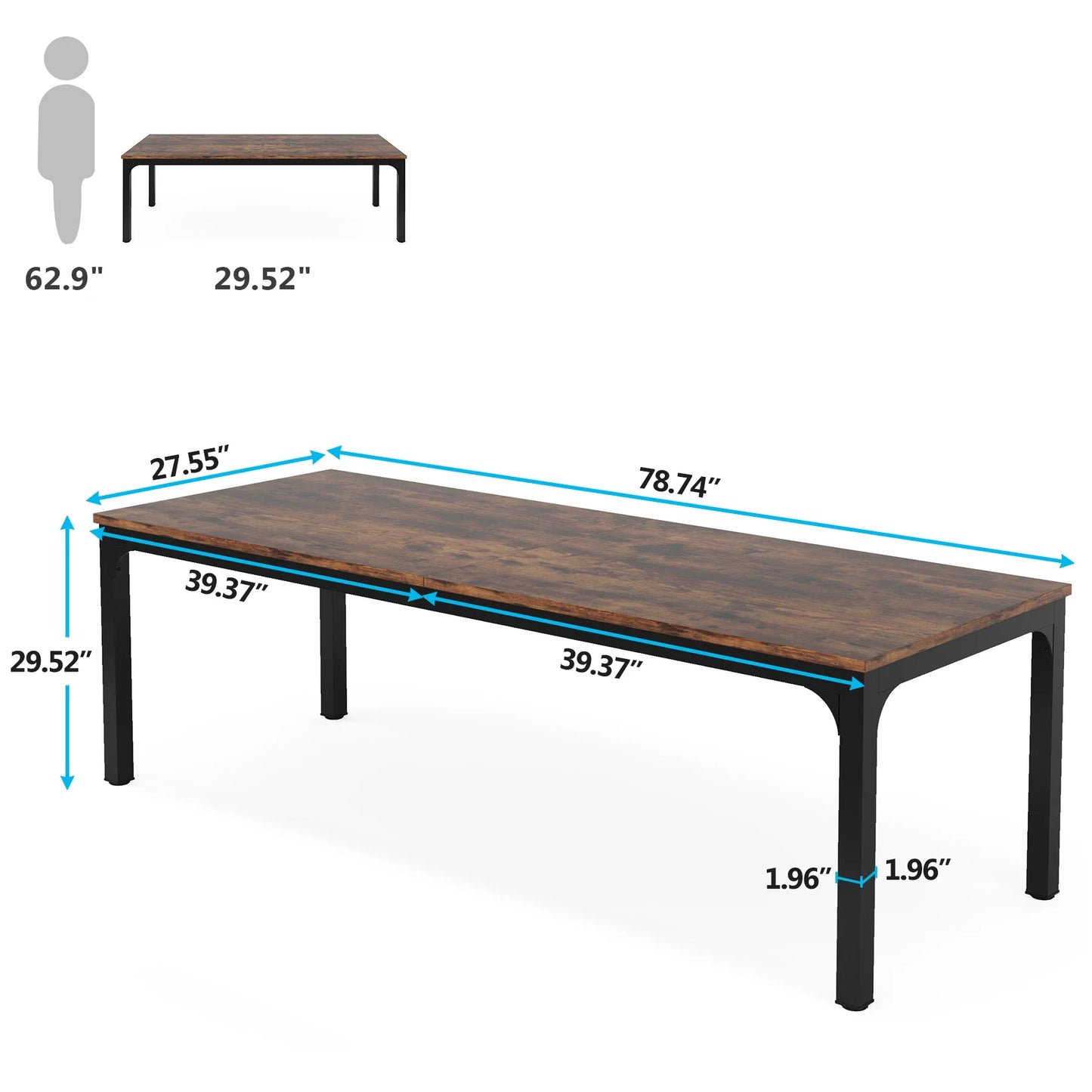Bureau 2 places