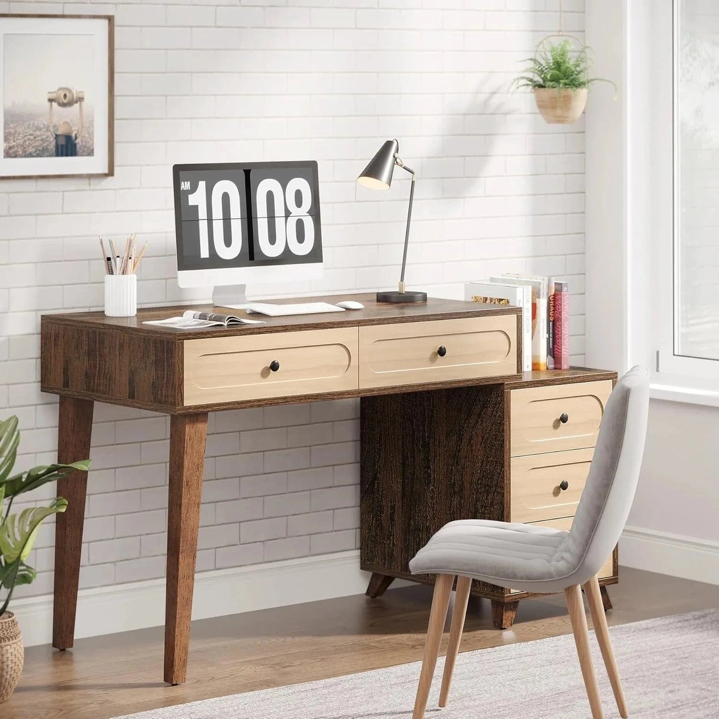 Petit bureau design scandinave