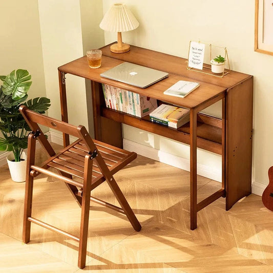 Bureau pliable en bois
