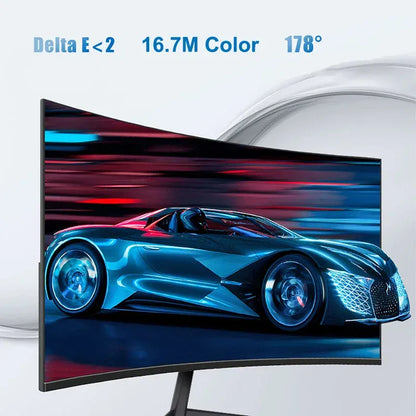 Écran PC 24 pouces incurvé 75Hz Full HD