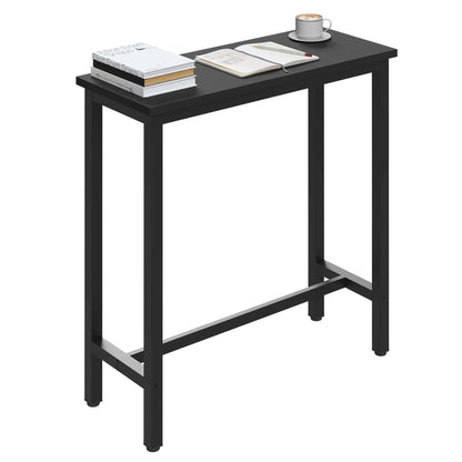 Petite table haute noire