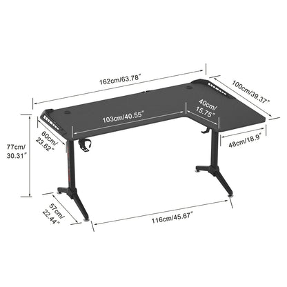 Bureau assis debout gaming