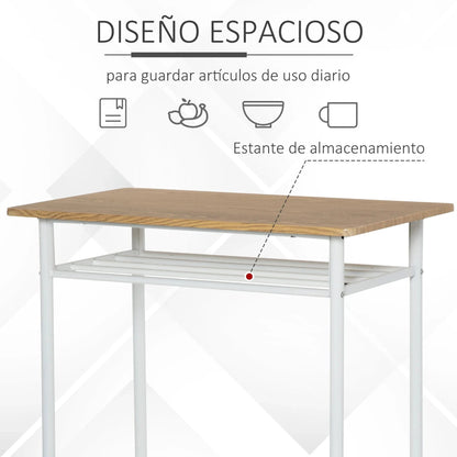 Ensemble table haute de bar et 2 chaises