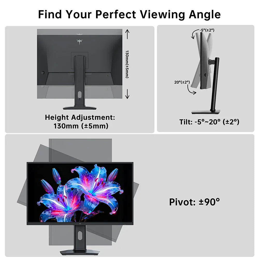 Écran PC pro 27 pouces 2K QHD 210Hz IPS
