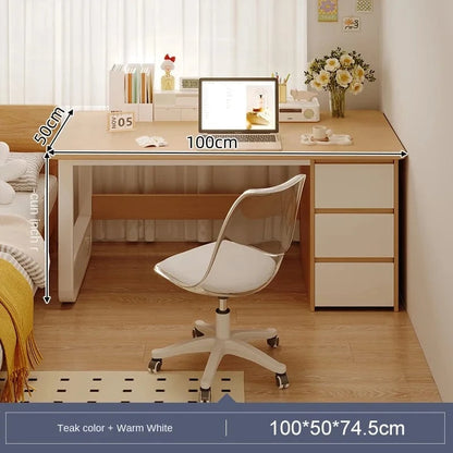Bureau avec 3 tiroirs
