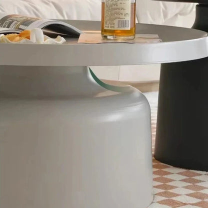 table basse ronde design metal