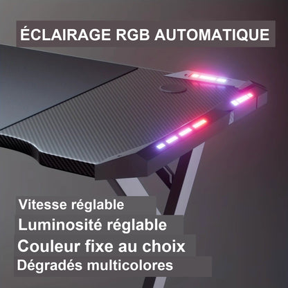 Modes de l'éclairage RGB automatique du bureau gamer
