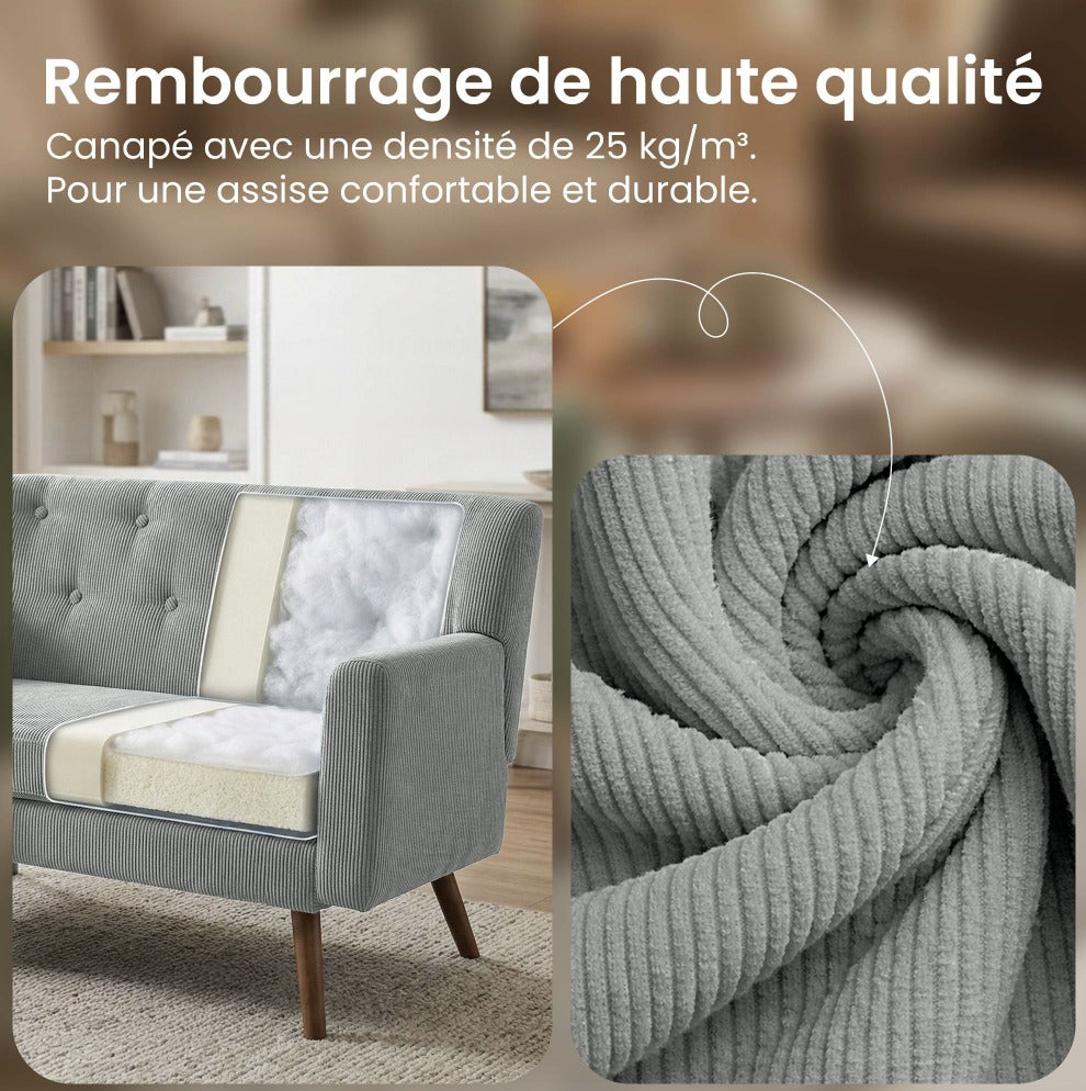 Rembourrage du canapé, densité 25 kg par mètre cube