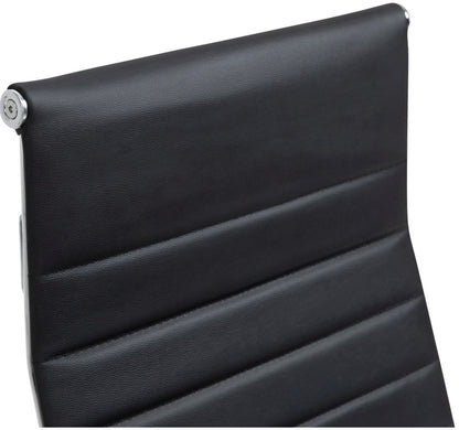 Cuir de vache matelassé en bandes horizontales