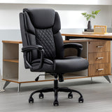 Chaise de bureau simili cuir