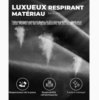 Cuir PU respirant et facile à nettoyer du fauteuil de bureau