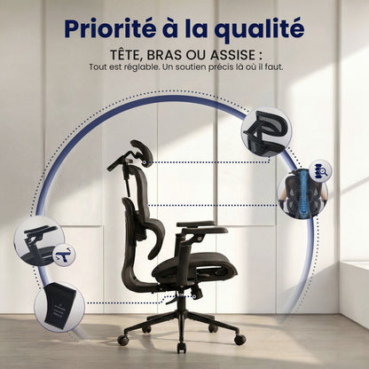 Réglages de l appui-tête, des accoudoirs et de l assise